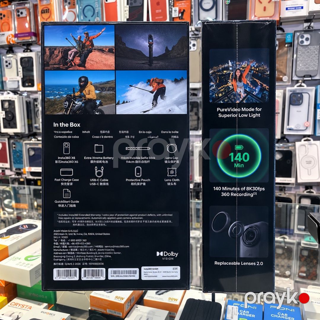 İnsta360 X6 – 8K 360° kamera Essentials Bundle — Foto və video texnikası, Bakı (2)