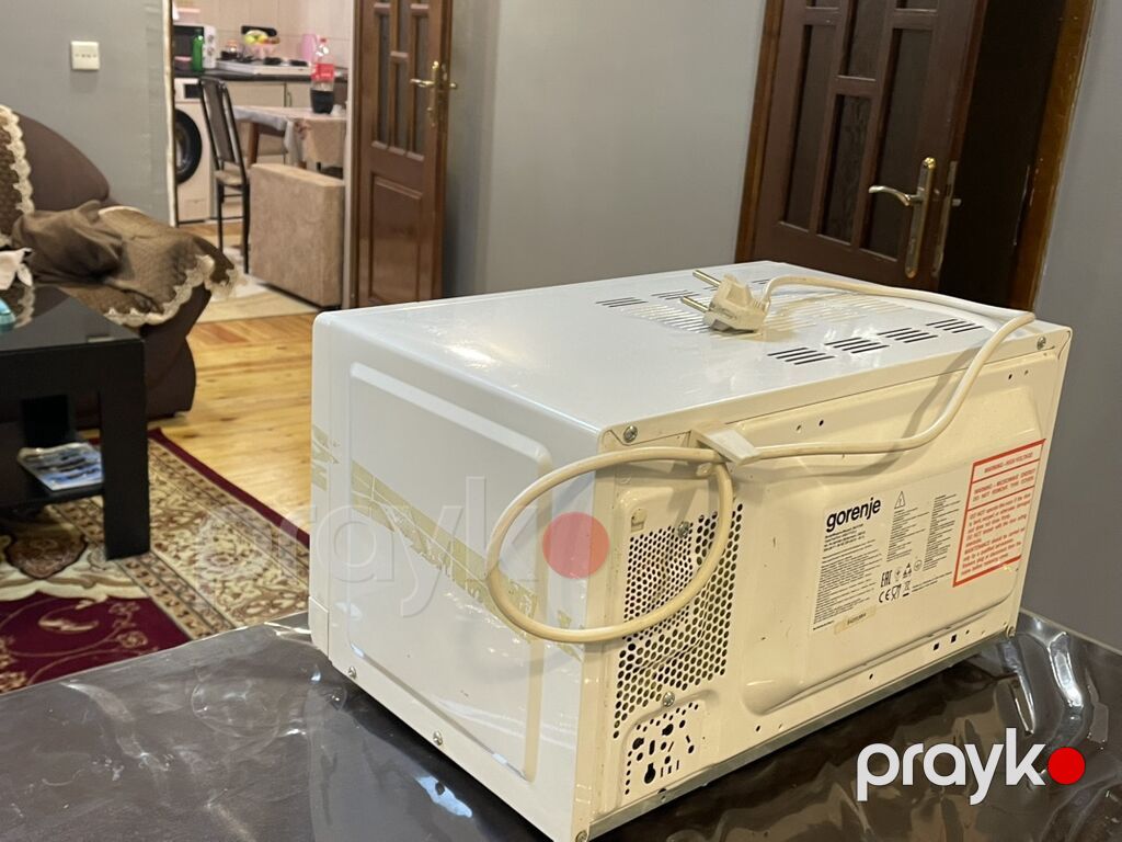Mikrodalğalı soba Gorenje, Ayrıca dayanan, Mikrodalğalar ilə, rəng - Ağ, İşlənmiş — Mikrodalğalı sobalar, Digah (3)