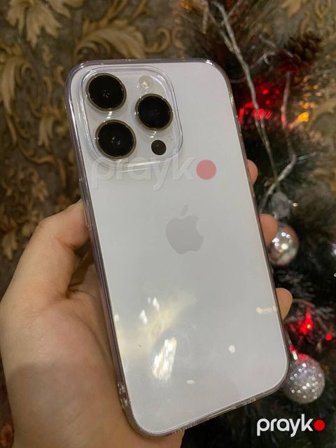 IPhone 14 Pro, 128 GB, Ağ, Zəmanət, Face ID — Bakı