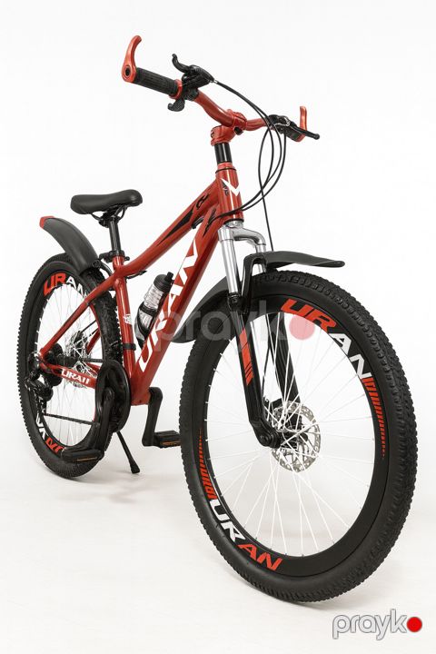 Dağ Velosipedi Uran DualShock 26 ölçü Sport Bike RED — Bakı