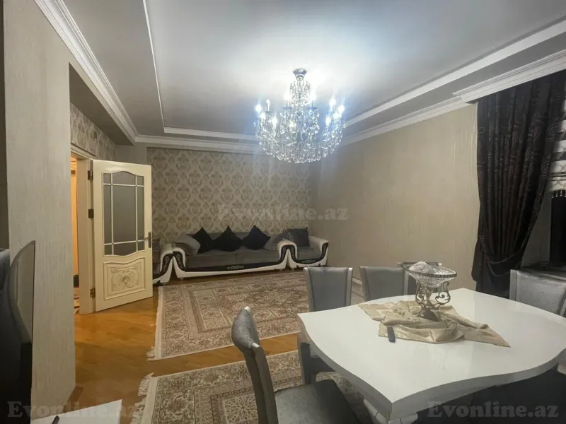 Satılır 3 otaqlı Mənzil Yeni tikili 107 m² Bakı, Xətai r., Həzi Aslanov m — Mənzil, Bakı (2)