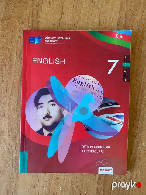 Məhsul: “English – 7” qiymətləndirmə tapşırıqları kitabı Təsvir — Bakı