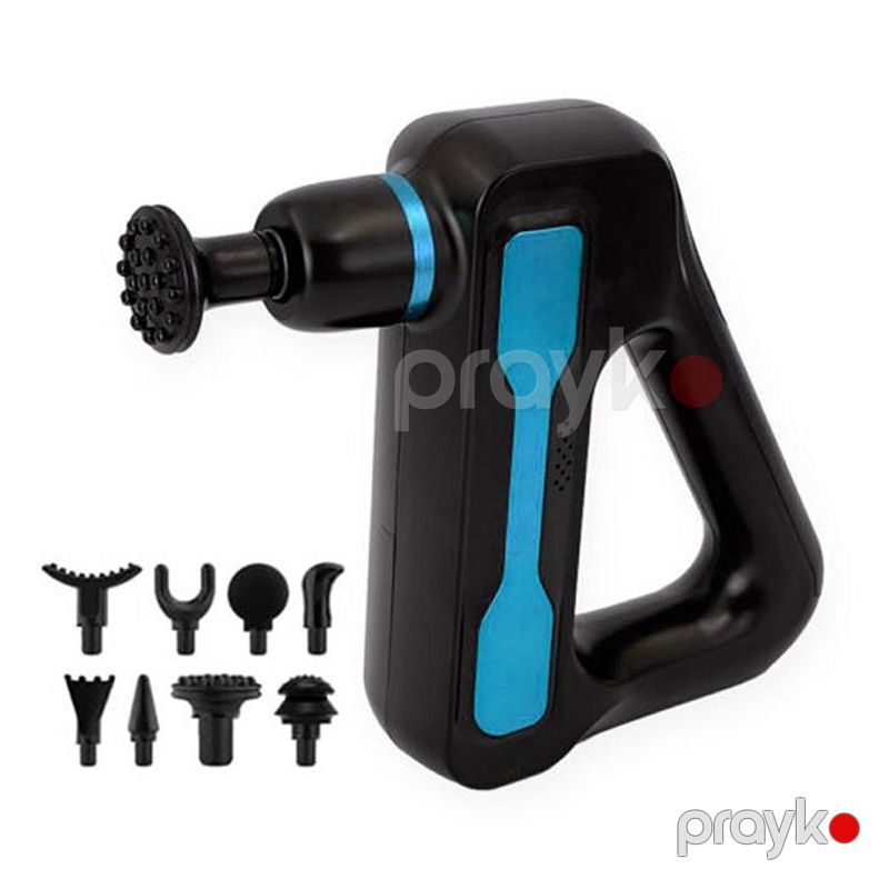 Blueidea BLD-888 Elektrikli Masaj Tapançası 32 Səviyyəli 8 Başlıqlı — Ev texnikası, Bakı (2)