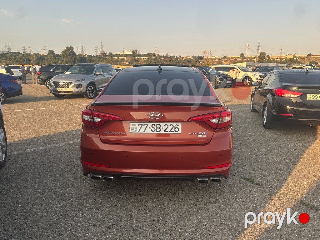 Hyundai Sonata, 2.0 L, 2015 il, yeni — Avtomobillər, Bakı (4)