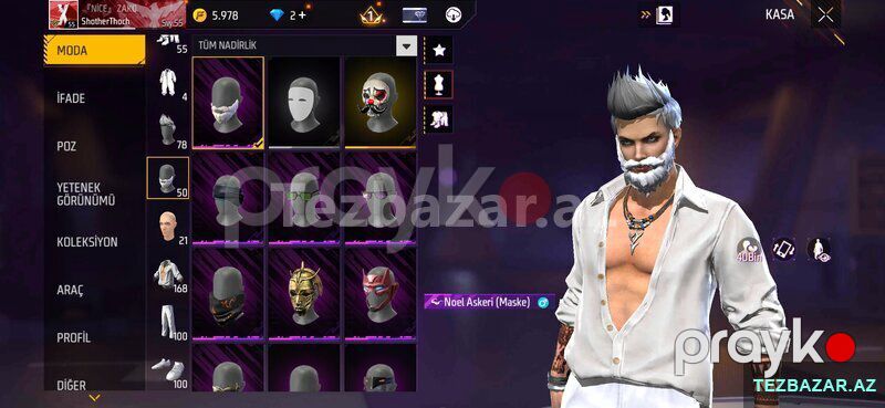 Free fire hesab — Oyunlar, konsollər və proqramlar, Bakı (9)