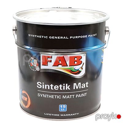 Fab mat boya ağ 15 l — Bakı