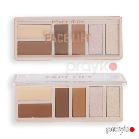 Makiyaj üçün paletka Makeup Revolution Face Lift Light to Medium, 6x1.8 q — Bakı