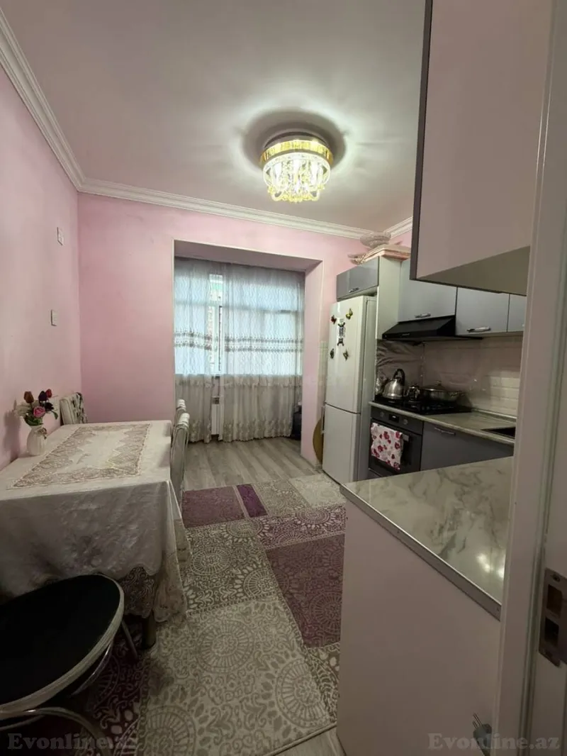 Satılır 3 otaqlı Mənzil Köhnə tikili 80 m² Bakı, Xətai r., Həzi Aslanov m., Həzi Aslanov — Mənzil, Bakı (7)