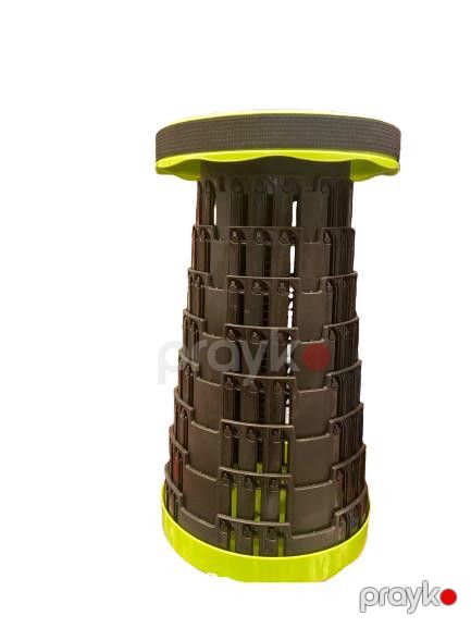 Qatlanan taburet, plastik, qəhvəyi — Bakı
