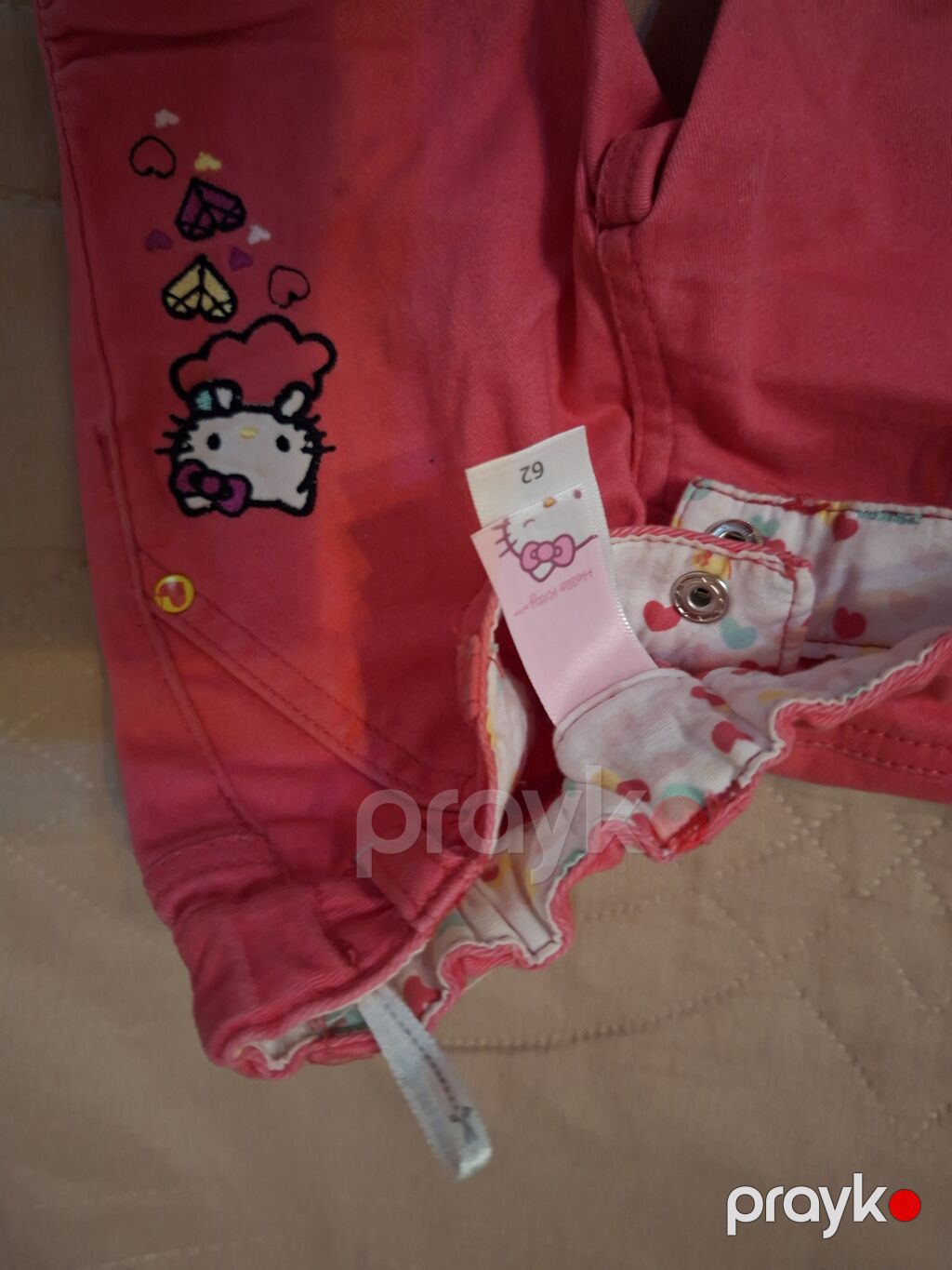 Uşaq şalvarı – Hello Kitty dizaynlı - Rəng: çəhrayı - Brend/seriya — Uşaq geyimi, Bakı (2)