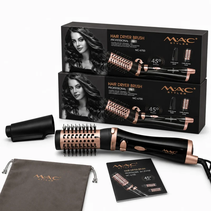 Fen-fırça M.A.C Styler MC-6700 2in1 — Etrend.az — Qulluq üçün texnika və aksesuarlar