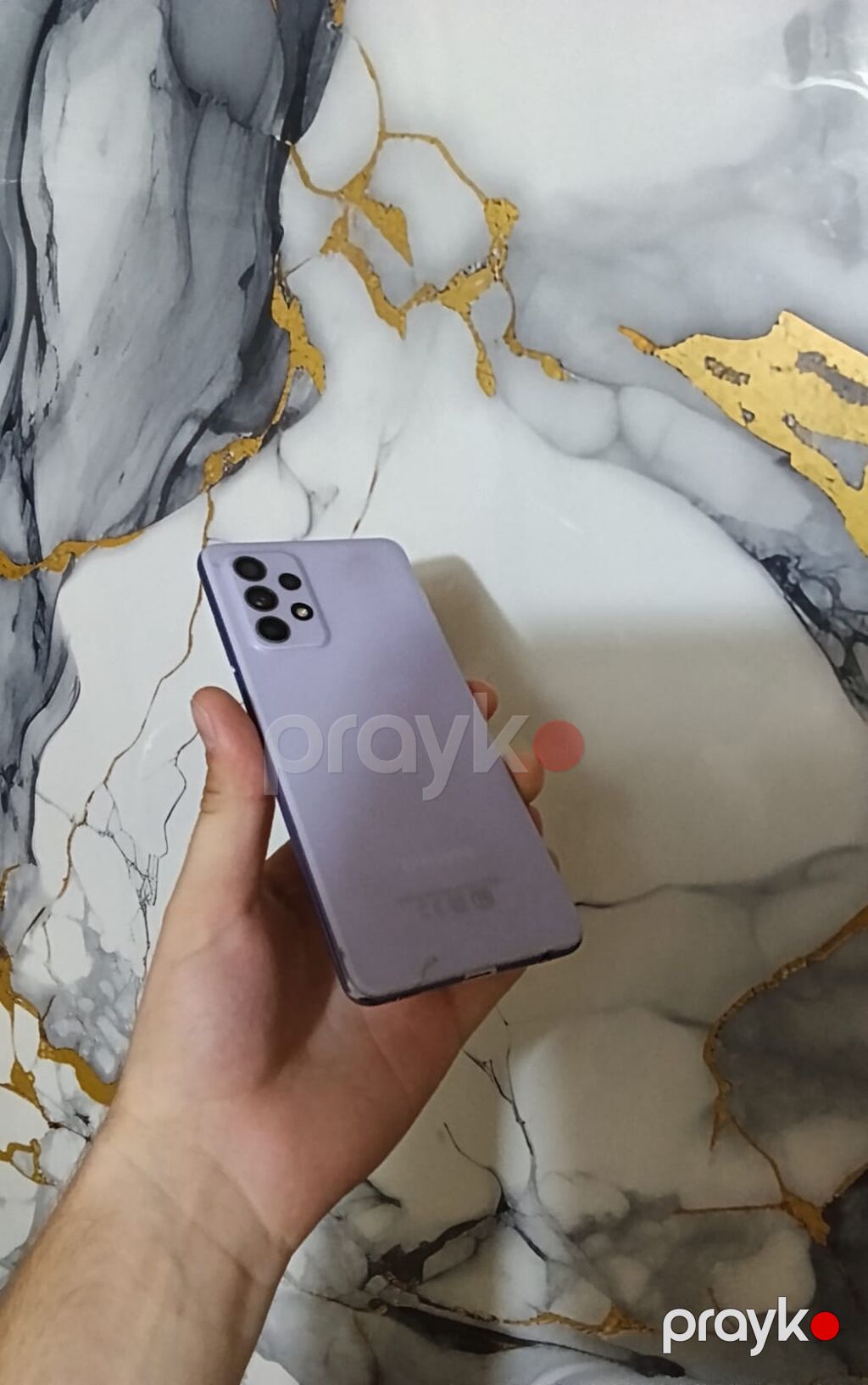 Samsung Galaxy A52 5G, 128 GB, rəng - Bənövşəyi, Zəmanət, Barmaq izi, İki sim kartlı — Samsung, Bakı (2)