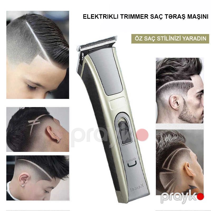 Saç kəsimi üçün cihaz Kemei KM 5017 — Saç kəsmə maşınları, Bakı (3)