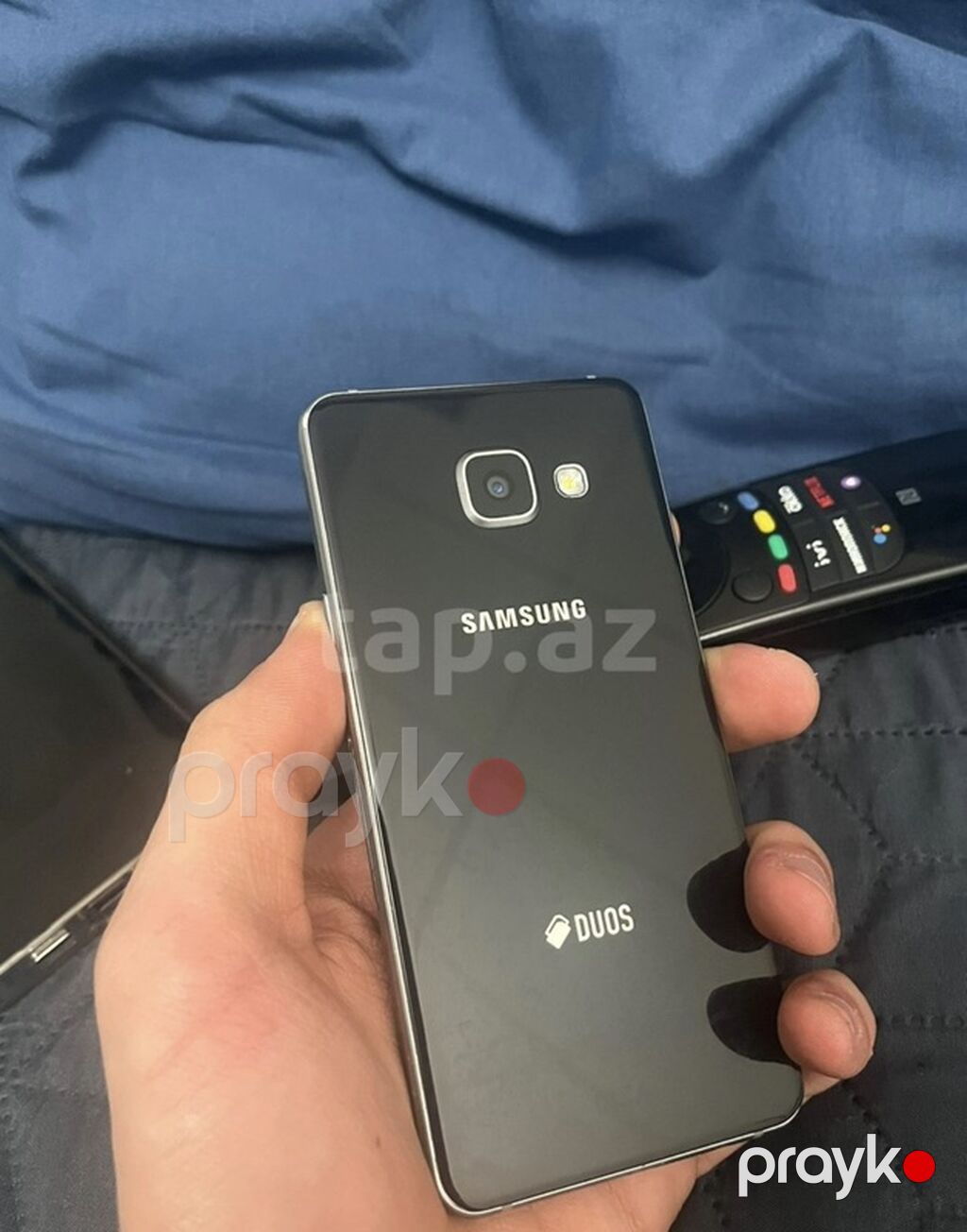 Samsung Galaxy A3 2016, 16 GB, rəng - Qara, Qırıq — Samsung, Bakı (2)