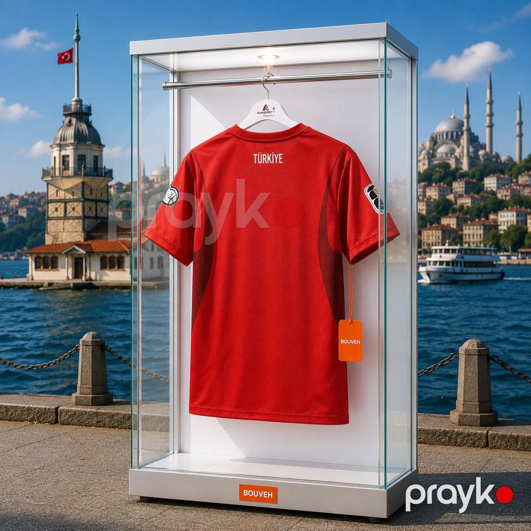 Futbolka Bouveh L Futbol Rəngbərəng Türkiyə milli — Mallar, Bakı (2)