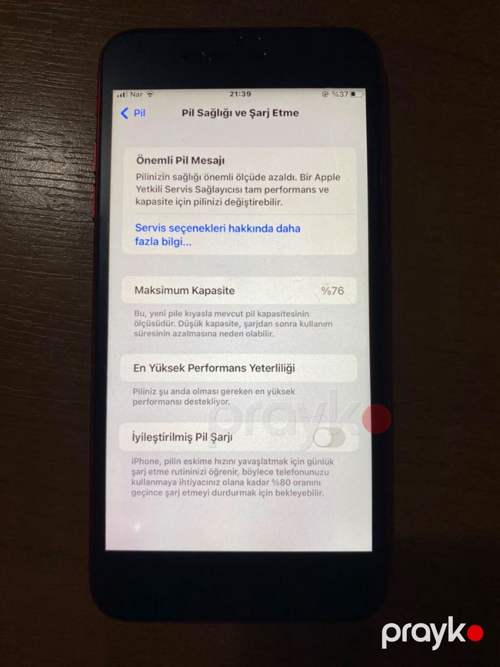 IPhone 8 Plus, 64 GB, Qırmızı, Barmaq izi, Simsiz şarj, Sənədlərlə — Apple iPhone, Bakı (4)