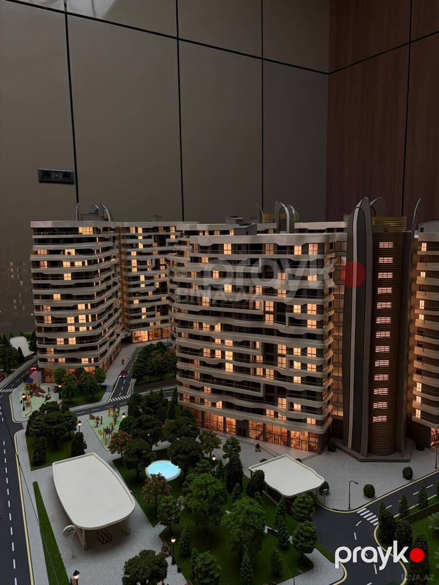 Satılır 1 otaqlı yeni tikili 61 m² — Mənzil, Bakı (5)