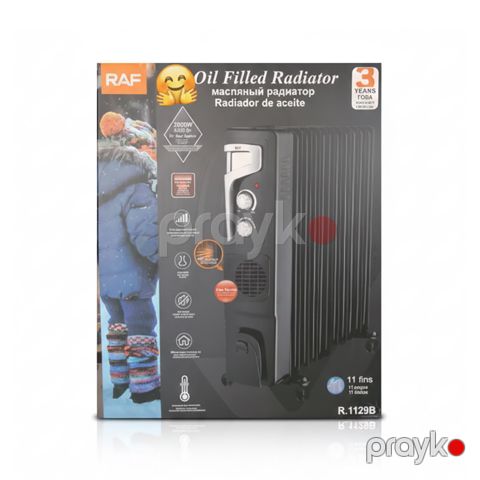RAF R.1129 Yağlı Radiator 11 Panelli 2900W — Bakı