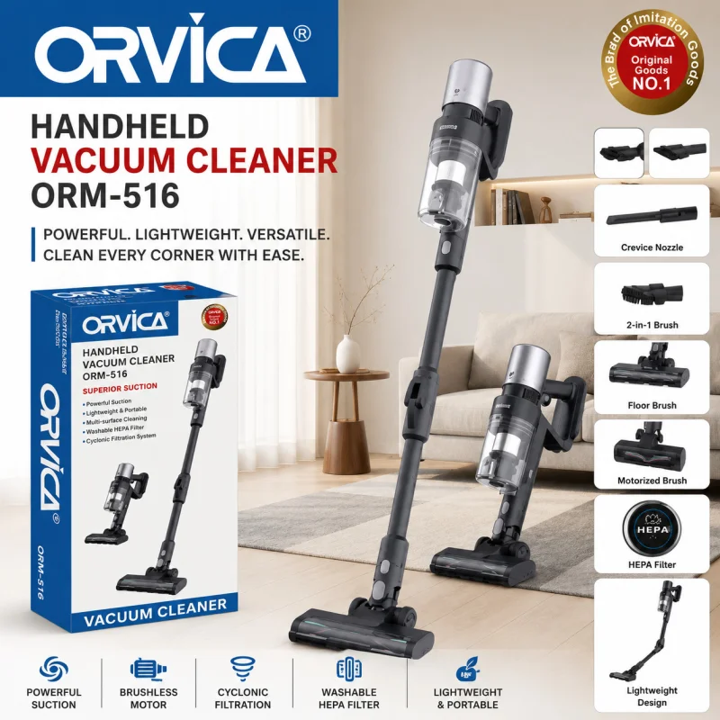 Simsiz vertikal tozsoran Orvıca ORM-516 — Bakı