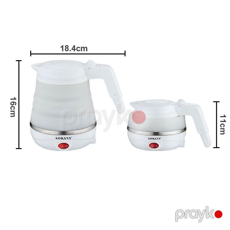 Sokany SK-614 Qatlanan Mini Elektrikli Çaydan — Elektrik çaydanları və termoslar, Bakı (6)