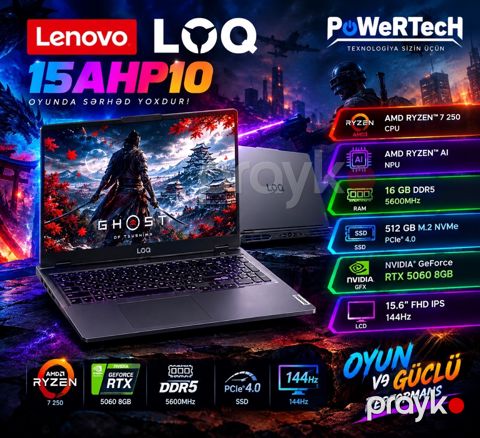 Lenovo R7/5060 noutbuku — Bakı