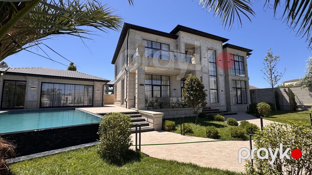 Satılır 7 otaqlı həyət evi/bağ evi 450 m² — Ev, villa, Bakı (5)