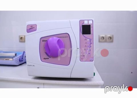 Dental/medikal buxar avtoklavu – Class B, 23L - Tutum: 23 litr — Bakı