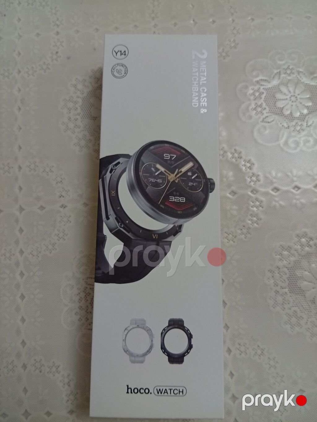 Yeni, Smart saat, Hoco, Sensor ekran, rəng - Ağ — Ağıllı saatlar, Bakı (3)