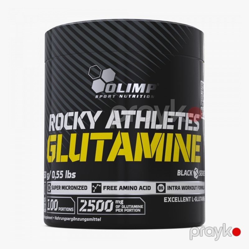 Aminturşu No Brand Rocky Athletes Glutamine, 250 q — Mallar, Bakı