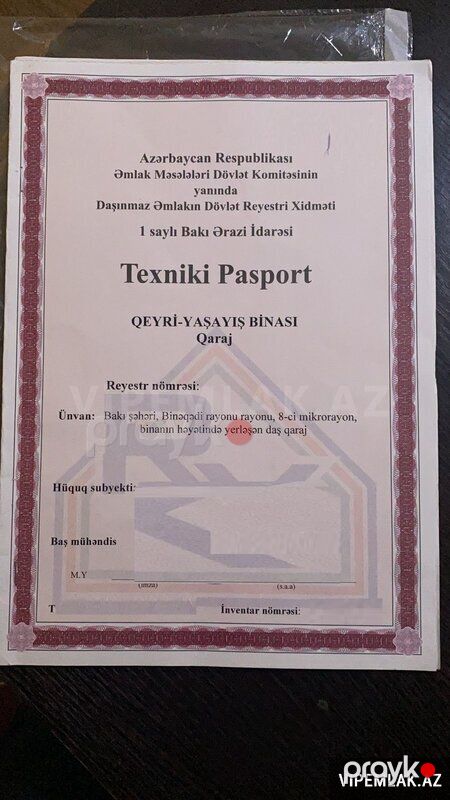 Binəqədi rayonunda 1 otaqlı Ofis Satılır, 24 m² — Ofis, Bakı (6)