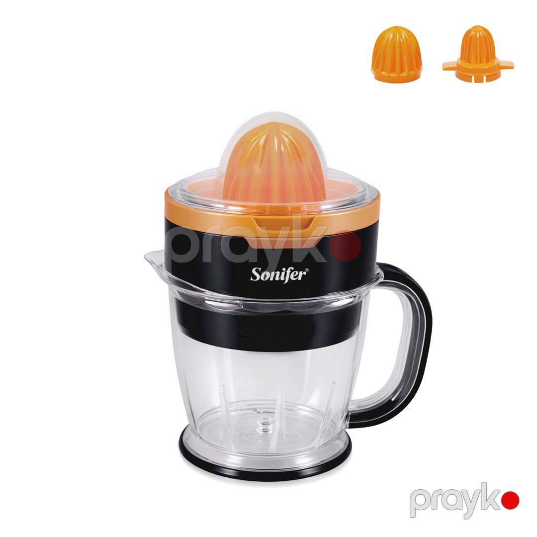 Sonifer SF-5549 Sitrus Şirəçəkən – 40W, 1.2L Tutum, Saf Mis Motorlu — Şirə sıxaçları, Bakı (3)