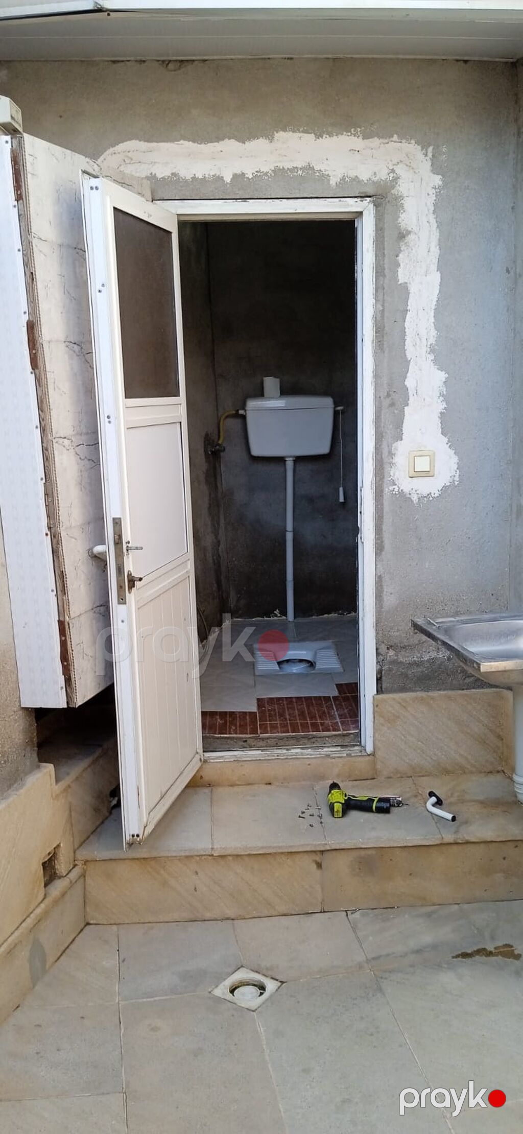 2 otaqlı həyət evi – mətbəx mebeli və məişət texnikası ilə - Plan: 1 — Ev, villa, Digah (2)
