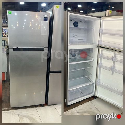 İki qapılı, üstdən donduruculu soyuducu. Paslanmayan polad (inox) — Digah