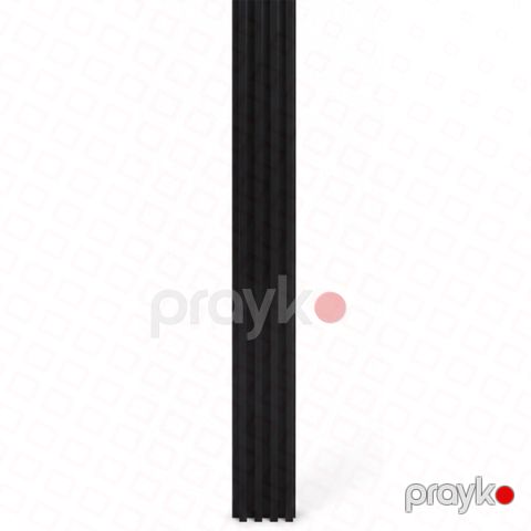 Hıll fan dekorativ panel 17X300 sm 013 qara — Bakı