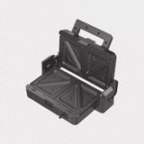 Toster 4-Ü 1-DƏ 1200W 90-180DƏRƏCƏ açılabilən — Omid.az — Məişət texnikası
