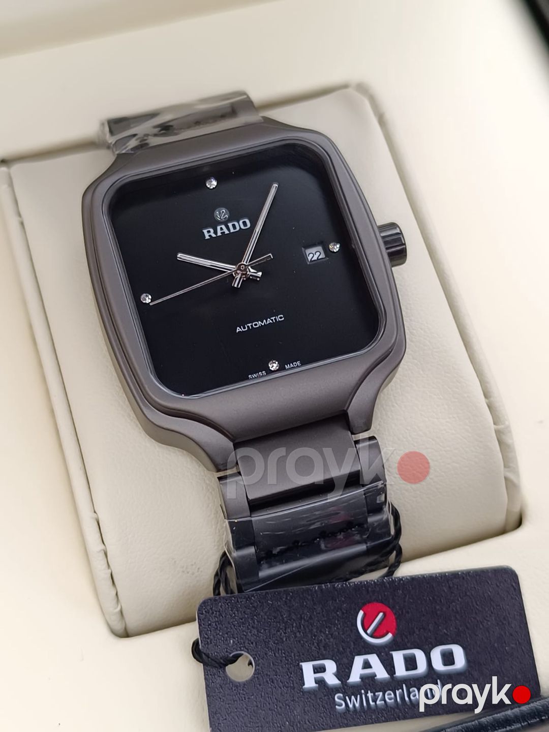 Kişi qol saatı EA Grey/Black — Mallar, Bakı (3)