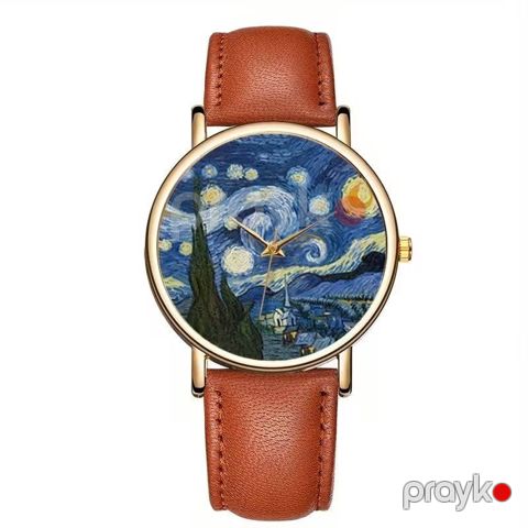 Qadın qol saatı Van Gogh Starry Night 1329 — Bakı
