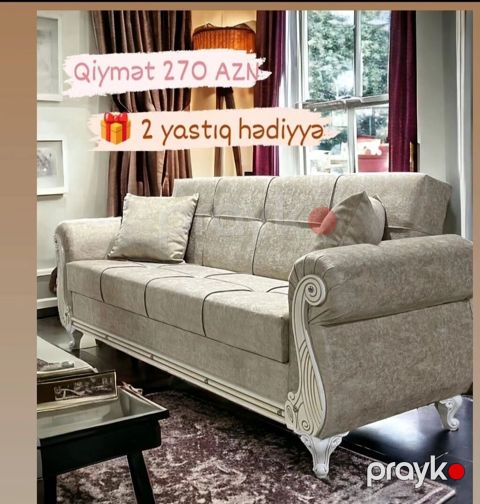 Divan, Yeni, Açılan, Bazalı, Parça, Şəhərdaxili pulsuz çatdırılma — Bakı