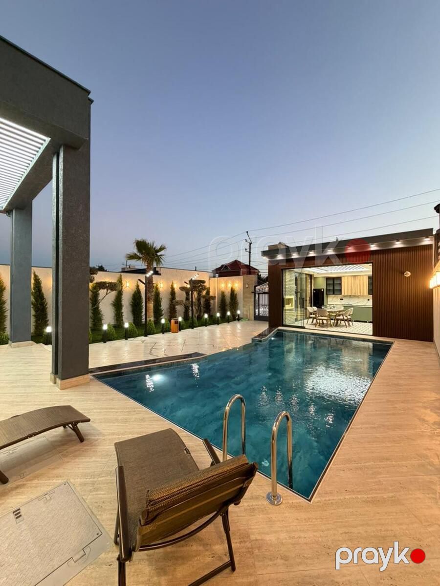 Satılır 5 otaqlı həyət evi/bağ evi 200 m² — Ev, villa, Bakı (5)