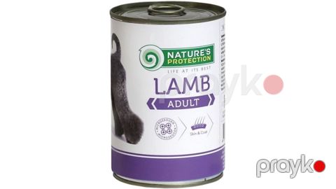 Konserv yem Nature's Protection Adult quzu əti ilə, 400 q — Bakı