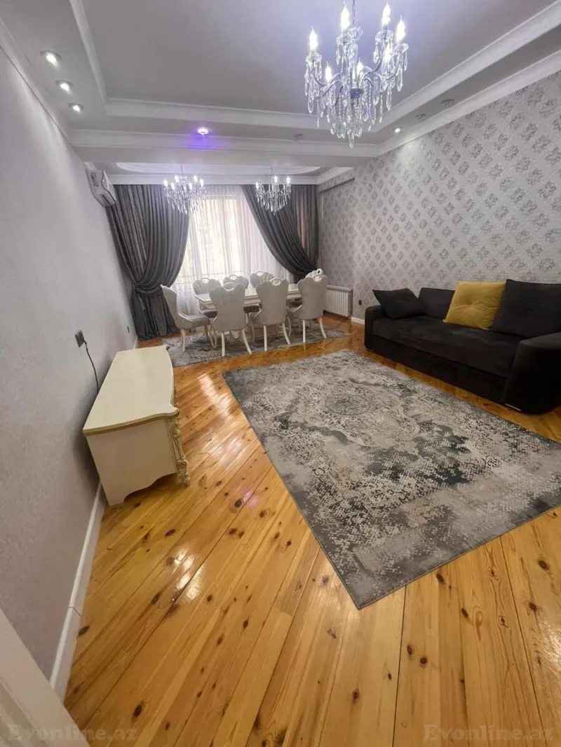 Kirayə verilir 3 otaqlı Mənzil Yeni tikili 100 m² Bakı, Nəsimi r., 28 May m — Mənzil, Bakı (2)