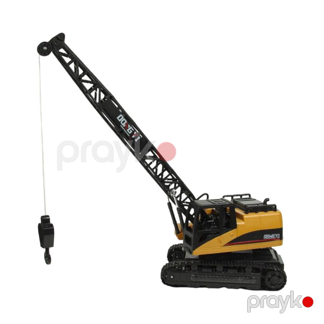 Oyuncaq kran SH307, 6+ yaş, sarı, idarə pultu ilə — Mallar, Bakı (2)