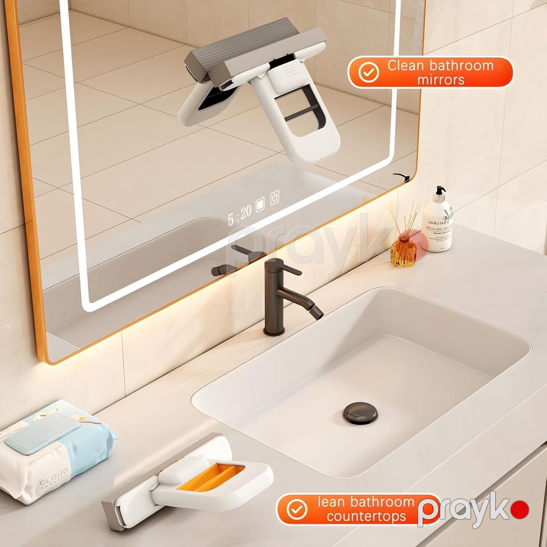 Mini Qatlana Bilən Masaüstü Mop – Portativ Özü-Sıxılan Yaş və Quru Təmizləyici Süngər Mop — Mətbəx texnikası, Bakı (6)