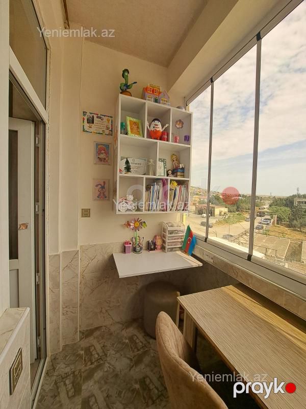 Satılır 2 otaqlı Bina evi menzil (Yeni tikili), 54 m², Suraxanı rayonu — Mənzil, Bakı (5)