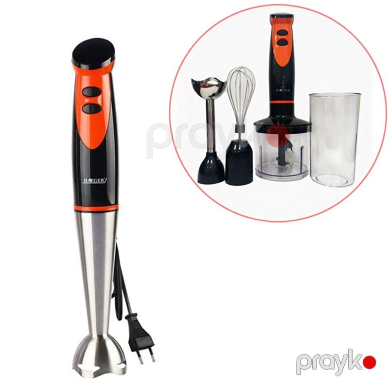 Heager HG-279 4-ü-1-də Blender Dəsti – Çoxfunksiyalı Mətbəx Köməkçisi — Blenderlər, xırdalayanlar və mikserlər, Bakı (2)