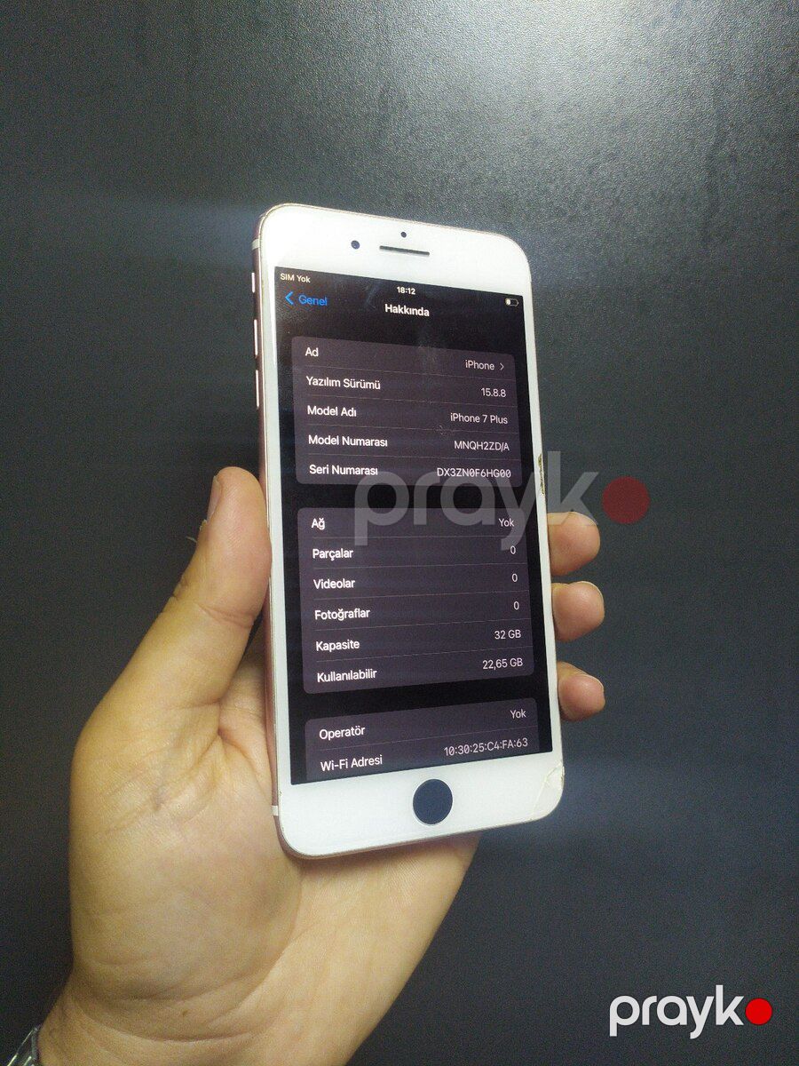 Apple iPhone 7 Plus Rose Gold 32GB — Smartfonlar, Bakı (2)