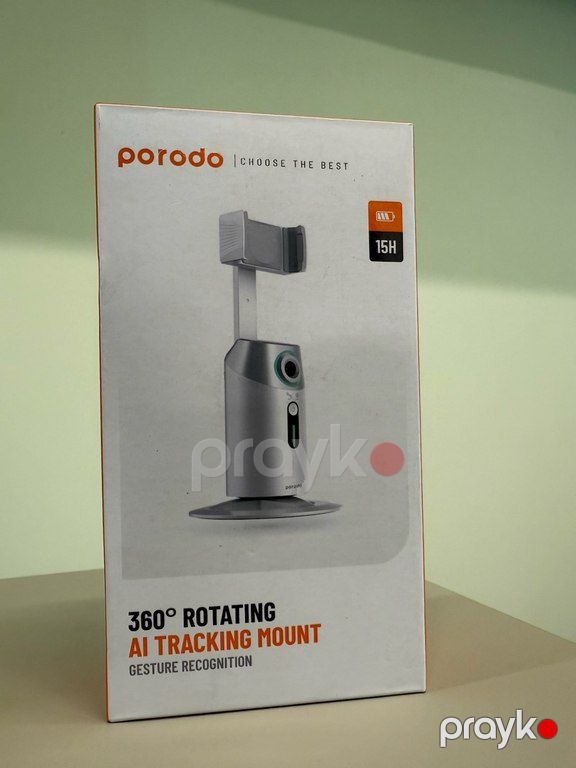 Porodo AI Tracking Mount – 360° — Smartfonlar, Bakı (2)