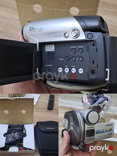 Samsung Digital Cam videokamera Xüsusiyyətlər: - 33x optik, 1200x — Saray