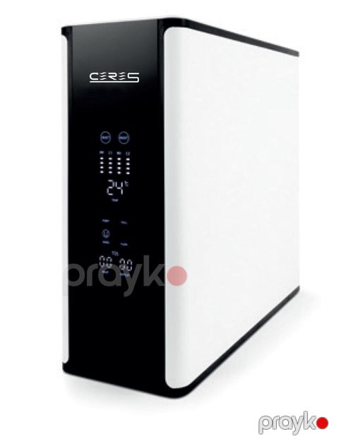 Su filtr sistemi Ceres Smart, 6 pilləli, qara/ağ, 430x162x452 mm — Bakı