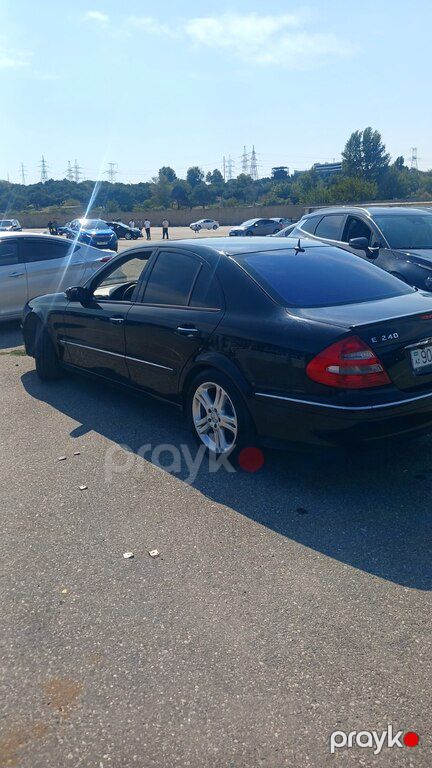 Mercedes E 240, 2.6 L, 2002 il, 282 750 km — Avtomobillər, Bakı (4)
